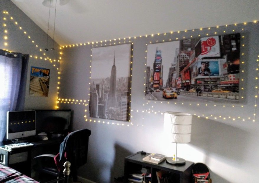 2 Large Urban Canvas - City Photo - New York - 4'x5'