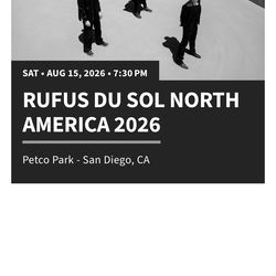 Trade RUFUS tickets for Kanye