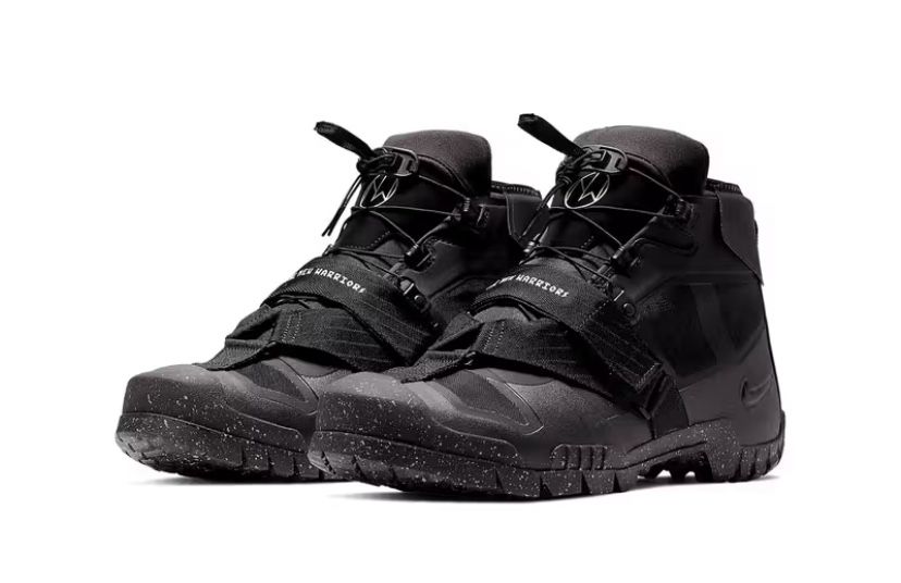 Nike Black Rain & Snow Boots with Rugged Design 5.5