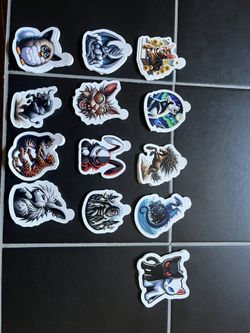 One Of A Kind Vinyl Stickers 