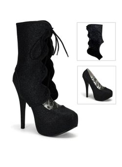 Bordello Pumps/Boots Size 7