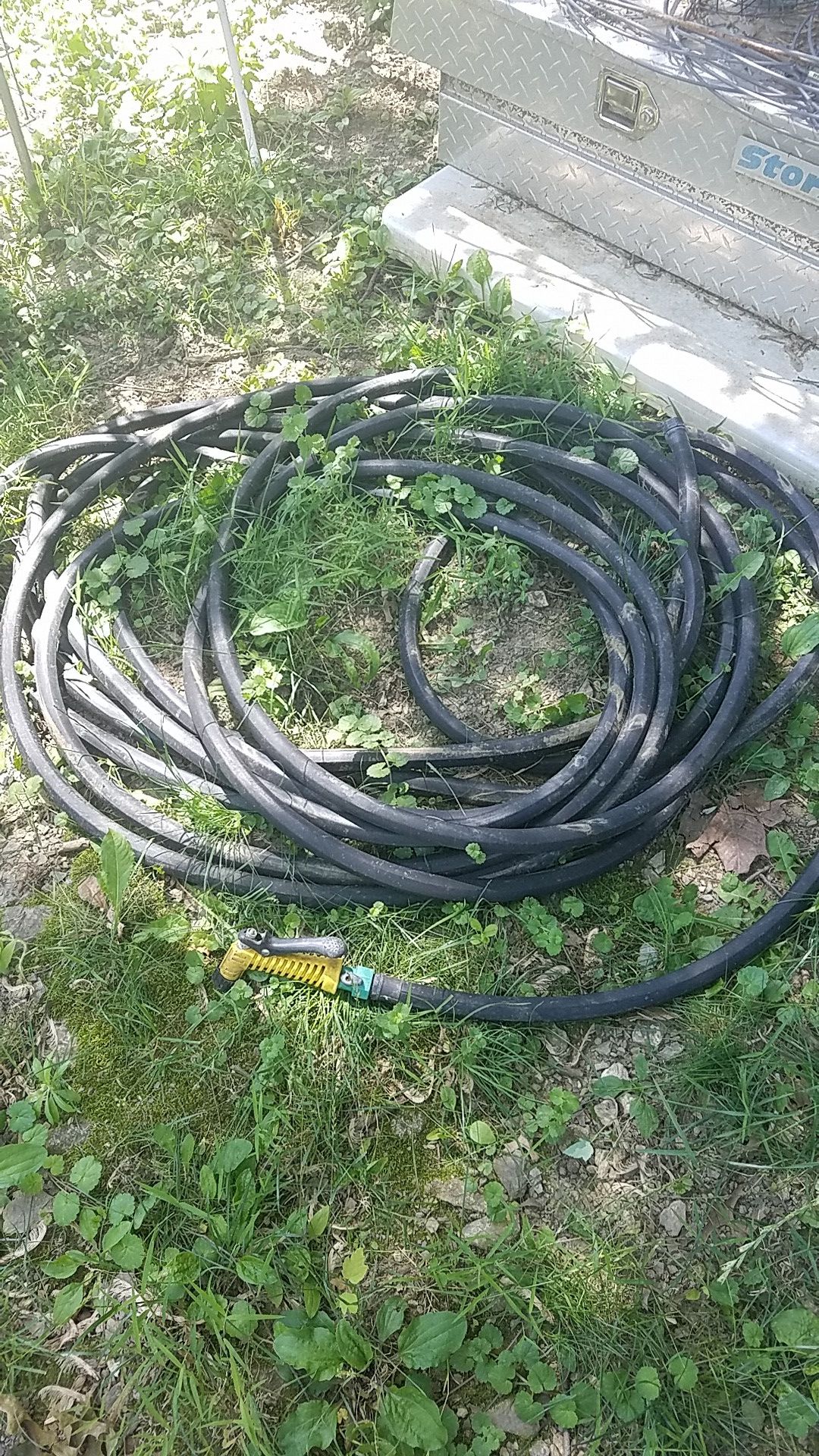 Heavy-duty rubber hose 50 foot