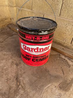 Roof cement