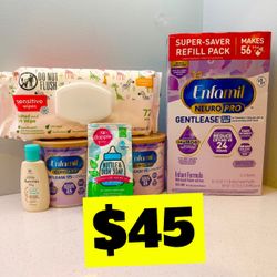 NEW Gentlease NeuroPro Formula Bundle/ SET de formula De Bebe
