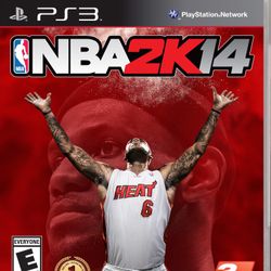 NBA 2k14 game for PS3
