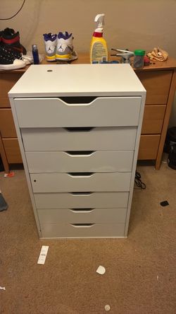 White drawer