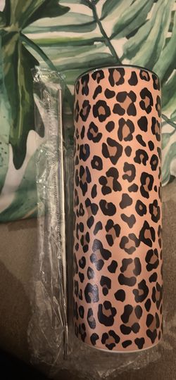 Brand New Leopard Tumbler