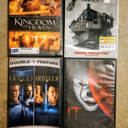 DVDs And BlueRay Movies