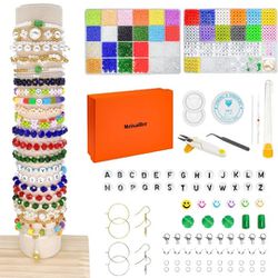 Meisailler 9500 Pcs Clay Beads Bracelet Making Kit