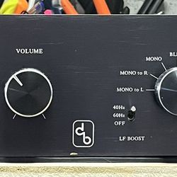 DB Systems power supply and preamp tone control rack mount unit. offers considered.