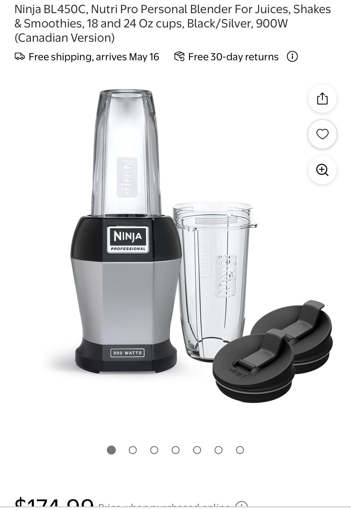 Ninja blender / juicer