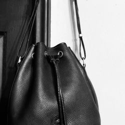 DOONEY & BOURKE BLACK VINTAGE BUCKET BAG $200