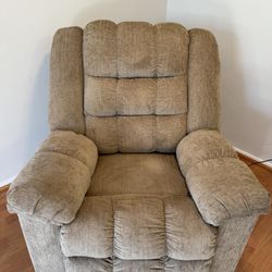 Barely used Ashley Power Recliner
