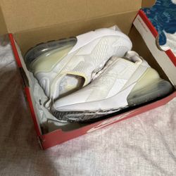 nike air max 270 white trainers
