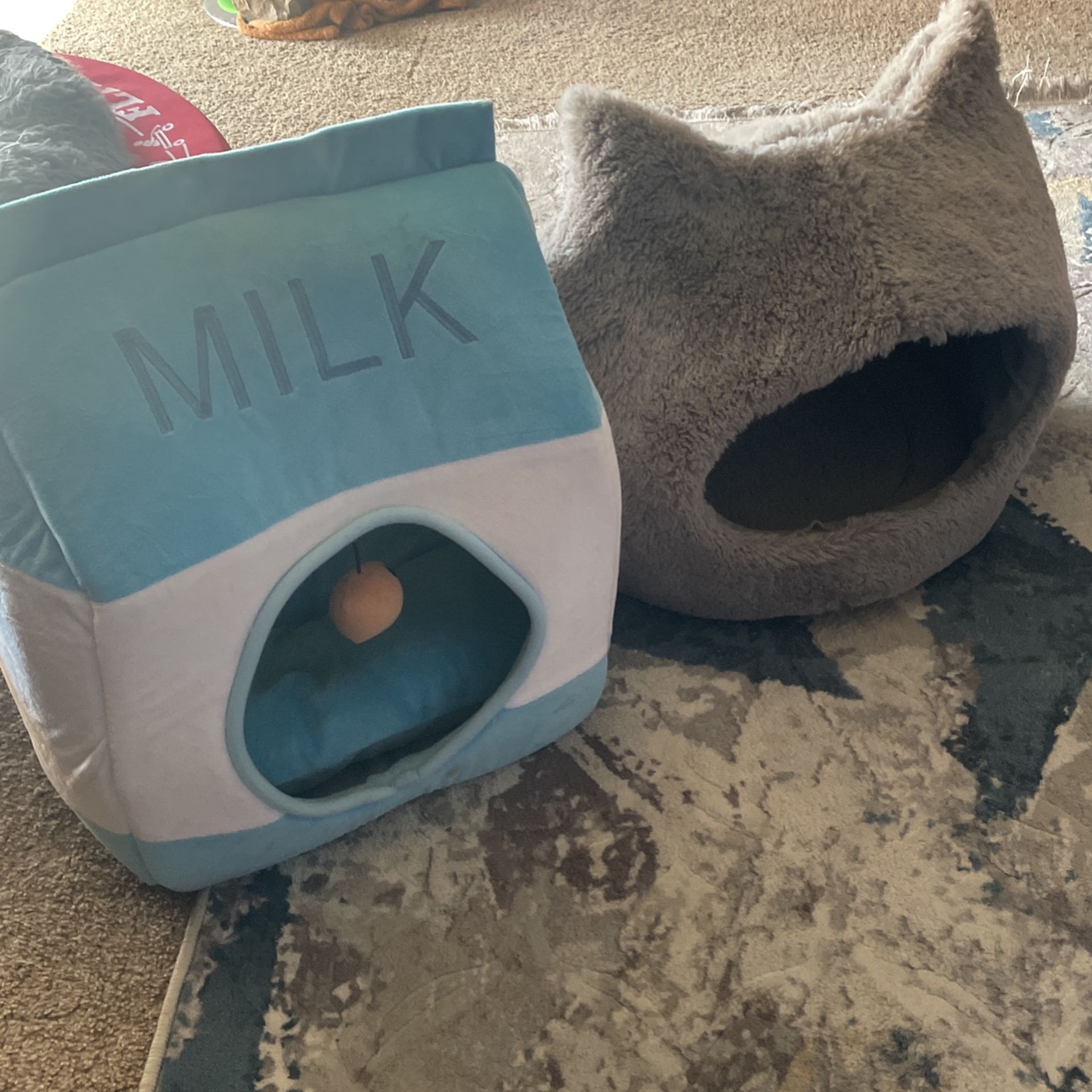 x2 CAT BED CAT HOUSE