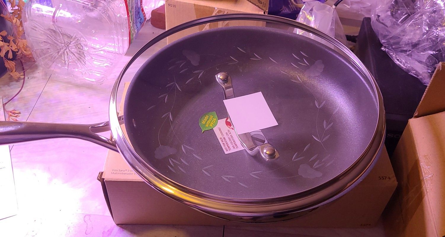 10ʺ Non Stick Stainless Steel Skillet