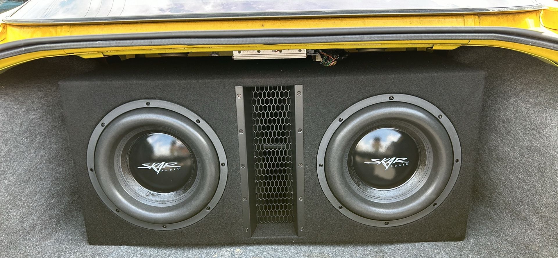 Radio, Amp And Subwoofer