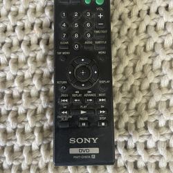 Sony TV And DVD Control