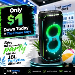 JBL - PartyBox Club 120 Portable Wireless Party Speaker (New) Black