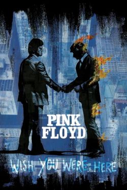 Fishwick Pink Floyd Wish You Were Here Wall Poster 24"x36"