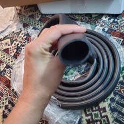 ToLanbbt 16.4FT Garage Door Seals Bottom Rubber 0.19" P Bulb Bottom Weather Seal, Weatherproof Replacement Weather Stripping Compatible with Overhead 