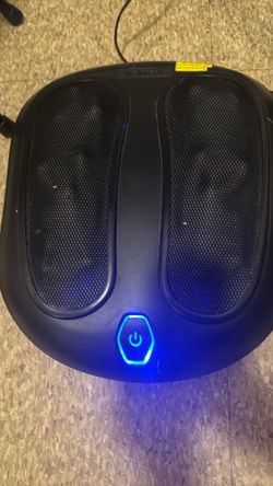 Heated foot massager