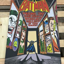 Batman Comic Book Picture Frame