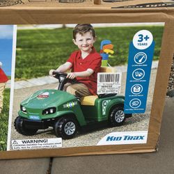 Golf Cart 6V Ride On for Toddlers, Boys and Girls, Ages 3 and up. Golf Clubs and Balls Included