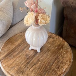 Vintage dry flower vase