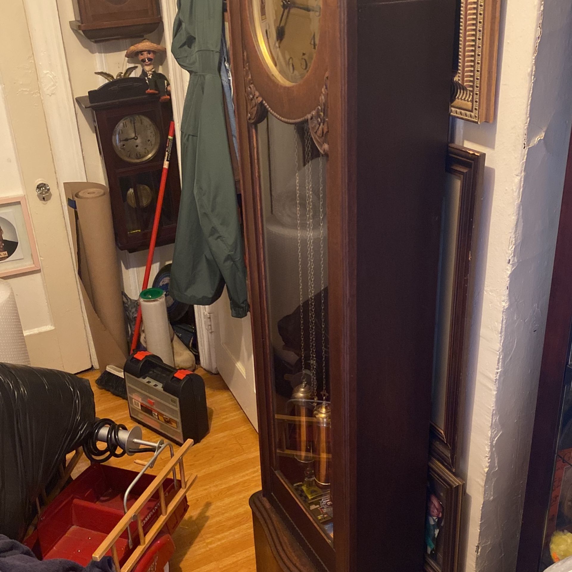 Beautiful Antique Black Forest Westminster Chime Grand