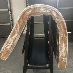 Foldable Bed Frame And Mattress Only Used Twice 