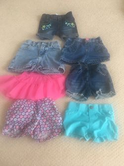 18 months - 24 months girl summer bottoms