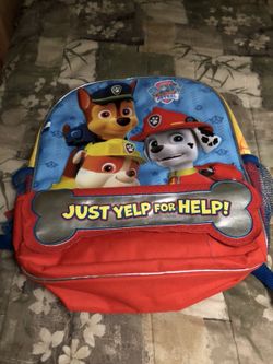 Paw patrol back pack