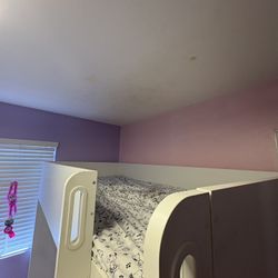 IKEA Loft Bed With Desk
