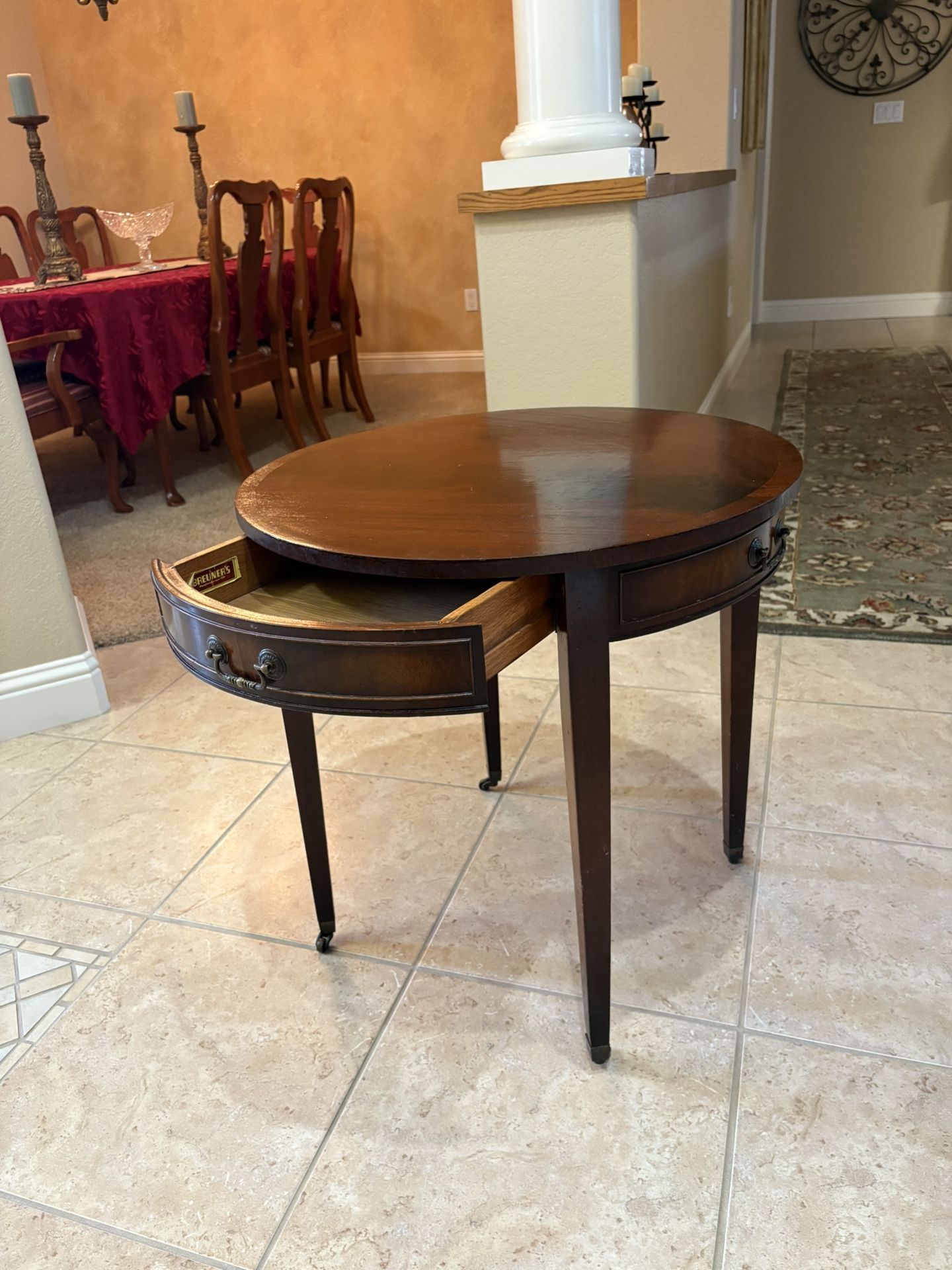 End Table Mahogany