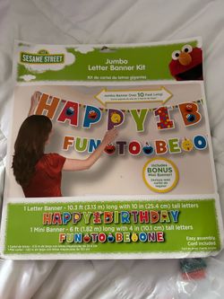 Sesame Street party decorations birthday