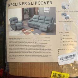 Recliner slip cover