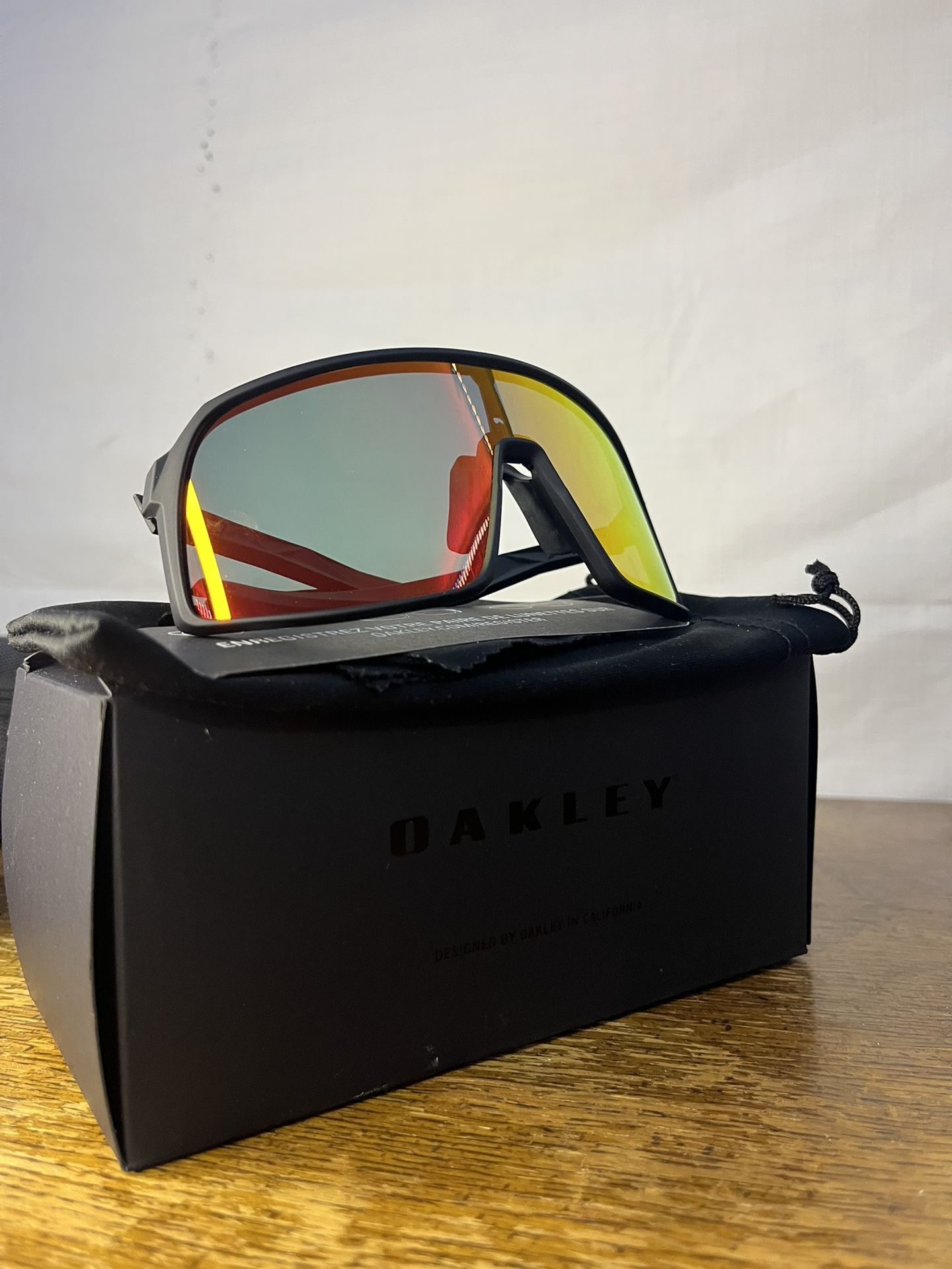 OAKLEYS SUTRO SUNGLASSES ORANGE LENS