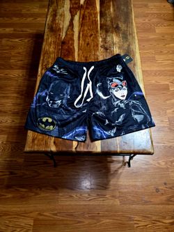 Darc Sport/Batman & Catwoman Collab Athletic Mesh Shorts