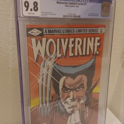 Wolverine Limited Series #1 9.8 White Pages CGC