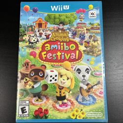 Animal Crossing Amiibo Festival for Nintendo Wii U - Sealed