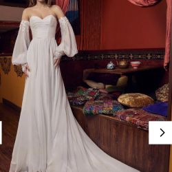 Wedding dress by Calla Blanche