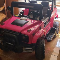 Pink Jeep 