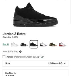 BLACK CAT 3s