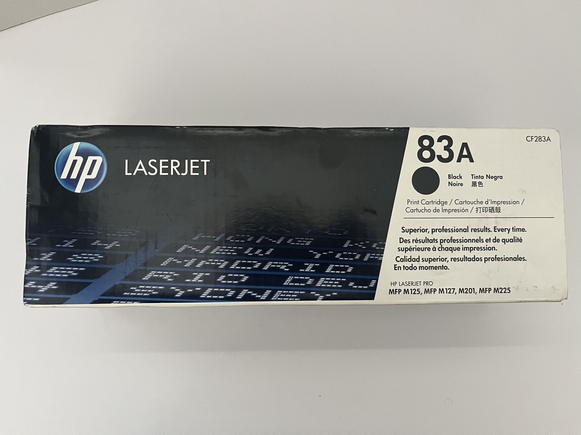 Genuine HP 83A Laserjet Pro Black Toner Print Cartridge CF283A MFP M125 M127