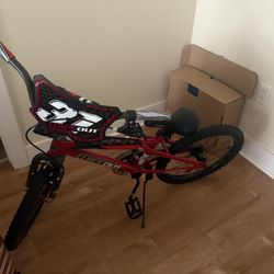 Boys Red Bmx Bike 