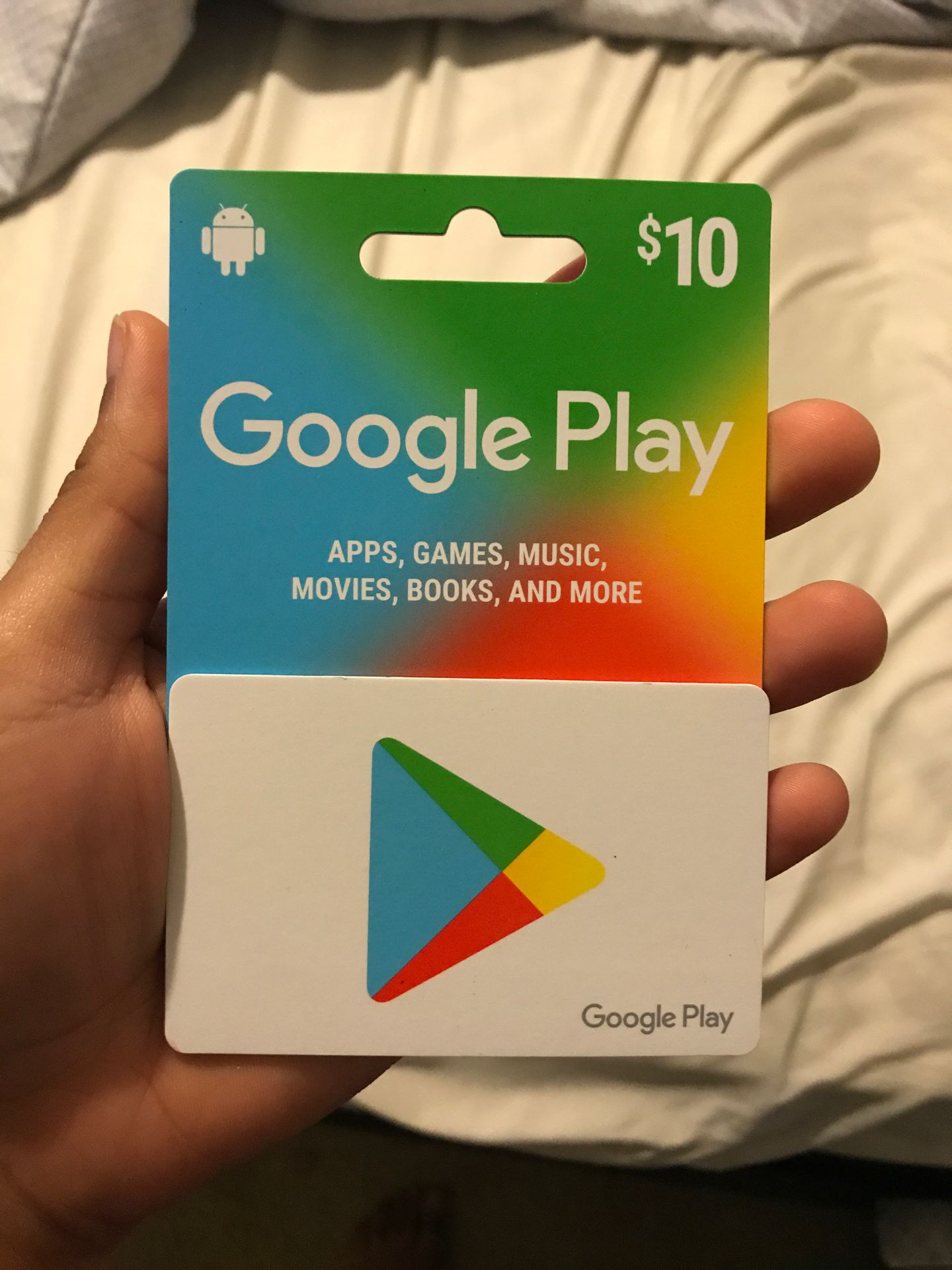 $10 google play cards