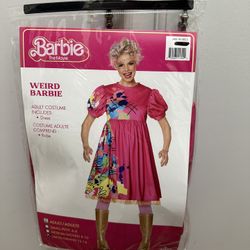 Halloween   Weird  Barbie  Adult   Costume..
