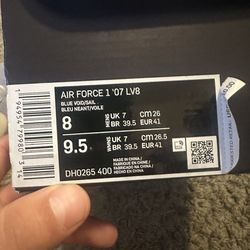 Mens 8 Nike Air Force 1 '07 LV8 'Dusty