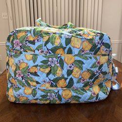 Vera Bradley Grand Traveler Bag - Lemon Grove - Brand New 